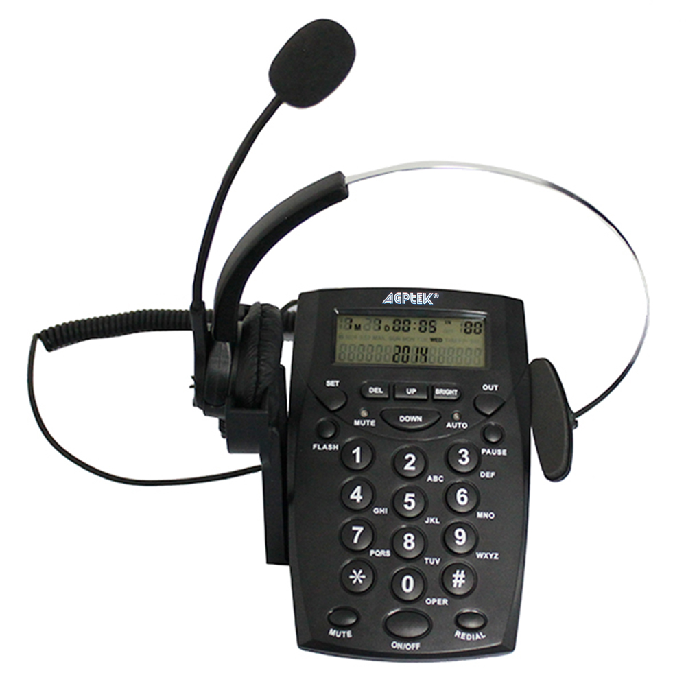 Agptek Telephone Headset Manual
